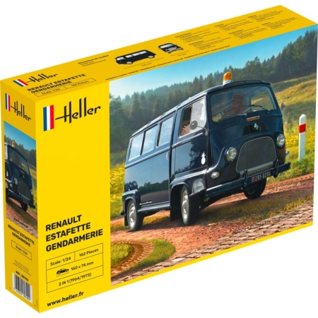 Heller 80742 - Renault Estafette Gendarmerie - 1:24