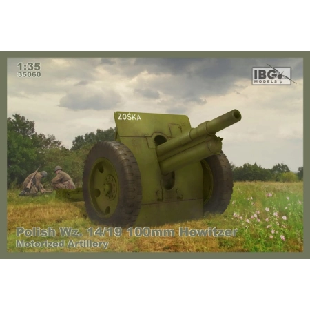 IBG 35060 - Polska haubica 10 cm Wz. 14/19 artylerii zmotoryzowanej - 1:35