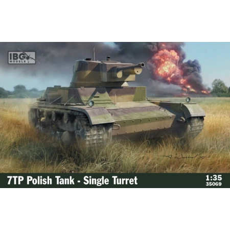 IBG 35069 - 7TP polski czołg lekki (wer. jednowieżowa) - 1:35