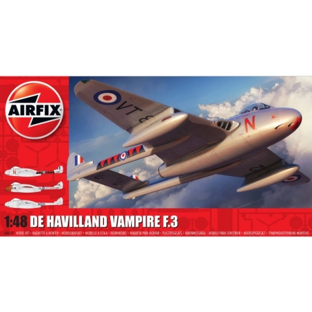 AIRFIX A06107 - de Havilland Vampire T.3 - 1:48