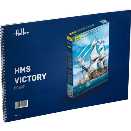 Heller 80897176 - HMS Victory 80897 - książka / instrukcja
