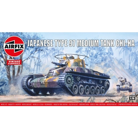 AIRFIX A01319V - Type 97 Chi Ha Japanese Tank - 1:76