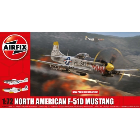 AIRFIX A02047A - North American F-51D Mustang - 1:72