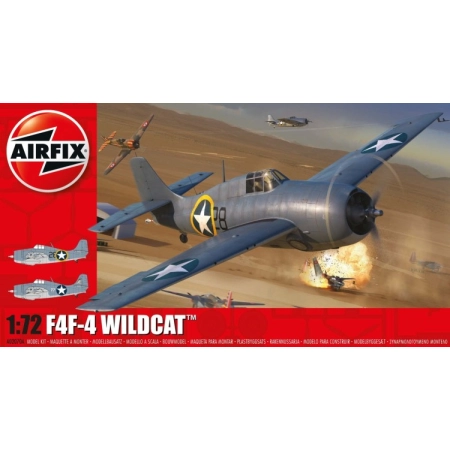 AIRFIX A02070A - Grumman F4F-4 Wildcat - 1:72