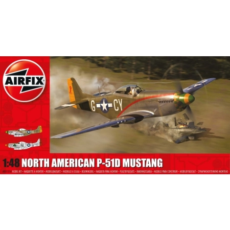AIRFIX A05131A - North American P-51D Mustang - 1:48