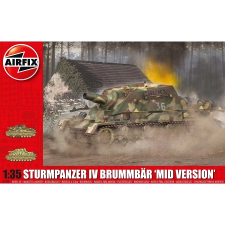 AIRFIX A1376 - Sturmpanzer IV Brummbar (Mid Version) - 1:35
