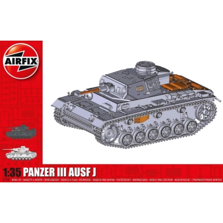 AIRFIX A1378 - Panzer III AUSF J - 1:35