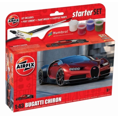 AIRFIX A55005 - Starter Set - Bugatti Chiron - 1:43