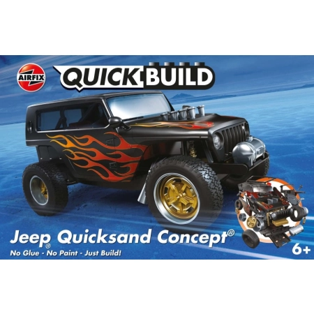 AIRFIX J6038 - Klocki - Jeep Quicksand Concept