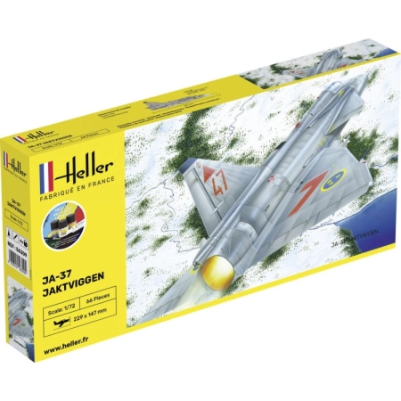 Heller 56309 - Starter Set - JA 37Jaktviggen - 1:72