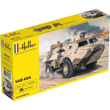 Heller 79898 - Transporter opancerzony VAB 4x4 - 1:72