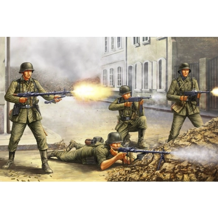 HOBBY BOSS 84416  - Figurki - German Infantry The Barrage Wall - 1:35