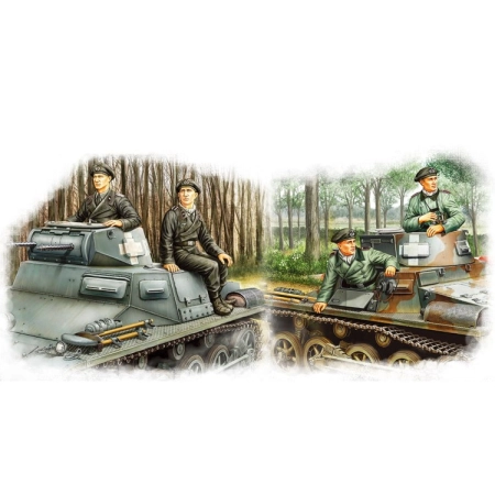 HOBBY BOSS 84419  - Figurki - German Panzer Crew - 1:35