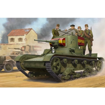 HOBBY BOSS 82496 - Radziecki lekki czołg T-26 Mod.1935 - 1:35