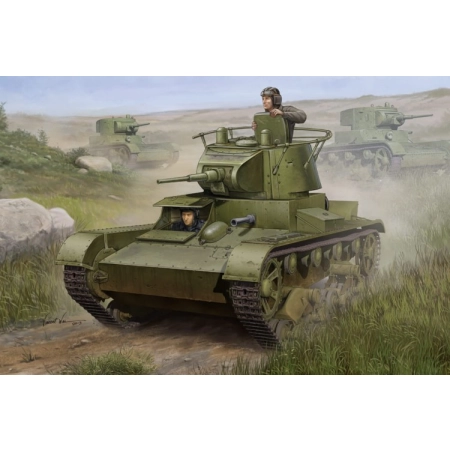 HOBBY BOSS 82497 - Radziecki lekki czołg T-26 Mod.1938 - 1:35