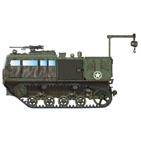 HOBBY BOSS 82921 - M4 High Speed Tractor (155mm/8-in./240mm) - 1:72