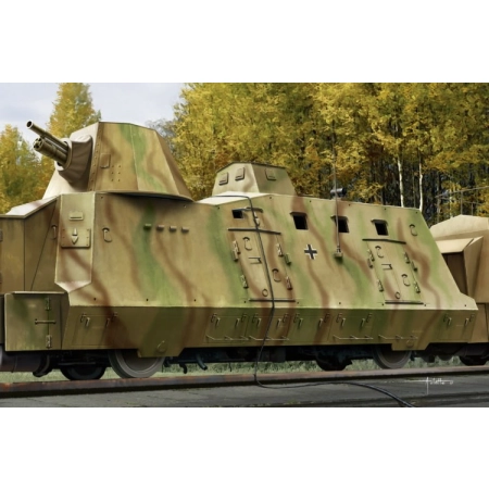 HOBBY BOSS 82923 - Niemiecki wagon pancerny BP-42. 1:72