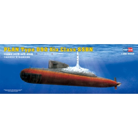 HOBBY BOSS 83511 - Okręt podwodny Typ 092 klasy Xia - 1:350