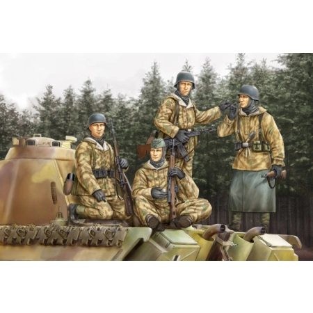 HOBBY BOSS 84404  - Figurki - Niemieccy grenadierzy pancerni 1 - 1:35