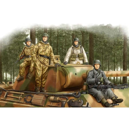 HOBBY BOSS 84405  - Figurki - Niemieccy grenadierzy pancerni 2 - 1:35