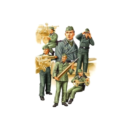 HOBBY BOSS 84407  - Figurki - Załoga niemieckiego działa samobieżnego - 1:35