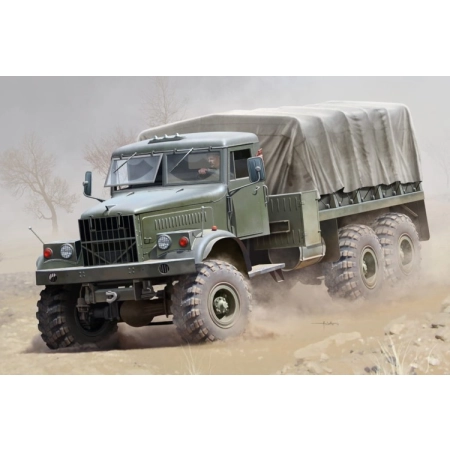 HOBBY BOSS 85506 - Samochód ciężarowy KrAZ-255B - 1:35