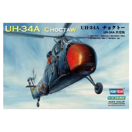 HOBBY BOSS 87215 - Helikopter UH-34A Choctaw - 1:72