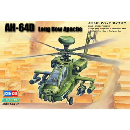 HOBBY BOSS 87219 - Helikopter AH-64D Long Bow Apache - 1:72