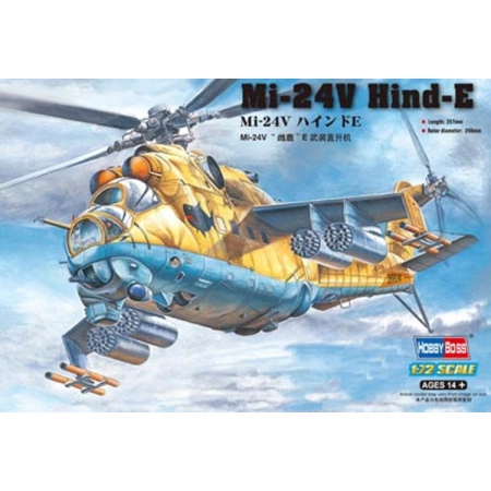 HOBBY BOSS 87220 - Helikopter Mi-24V Hind-E - 1:72