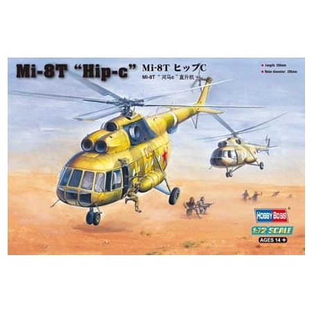 HOBBY BOSS 87221 - Helikopter MI-8T Hip-C - 1:72