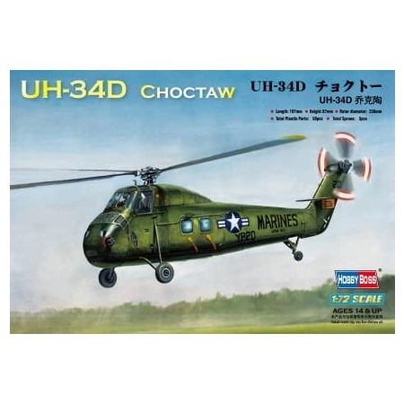 HOBBY BOSS 87222 - Helikopter UH-34D Choctaw - 1:72