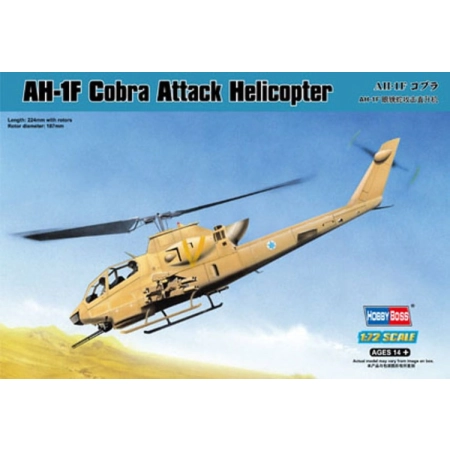 HOBBY BOSS 87224 - Helikopter AH-1F Cobra - 1:72