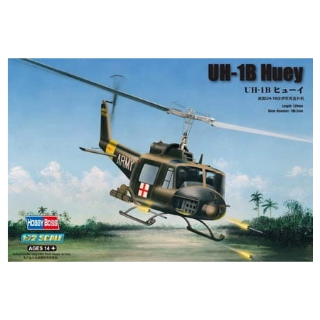 HOBBY BOSS 87228 - Helikopter UH-1B Huey - 1:72