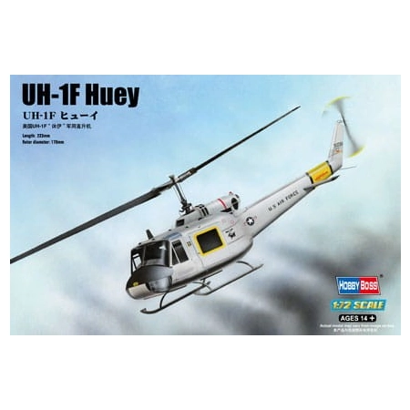 HOBBY BOSS 87230 - Helikopter UH-1F Huey - 1:72