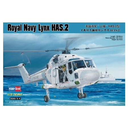 HOBBY BOSS 87236 - Helikopter Royal Navy Lynx HAS.2 - 1:72