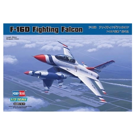 HOBBY BOSS - 80275 F-16D Fighting Falcon - 1:72