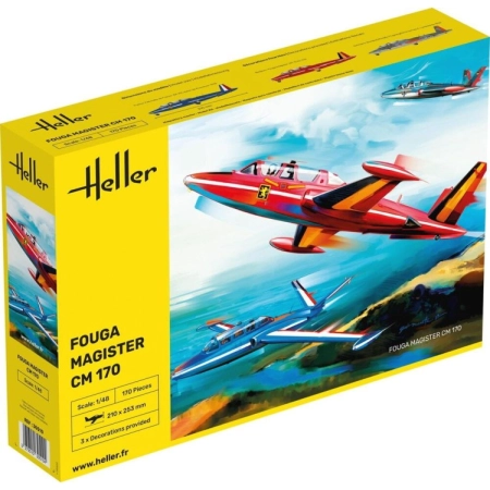 Heller 30510 - Fouga Magister CM170 - 1:48