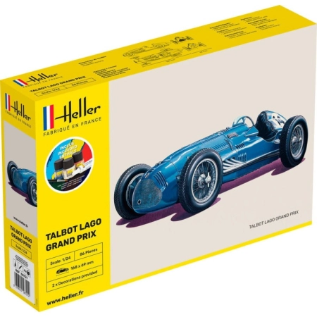 Heller 56721 - Starter Set - Talbot Lago GP - 1:24