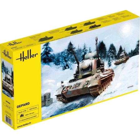 Heller 81127 - Działo przeciwlotnicze Gepard (FlakPz Gepard) - 1:35