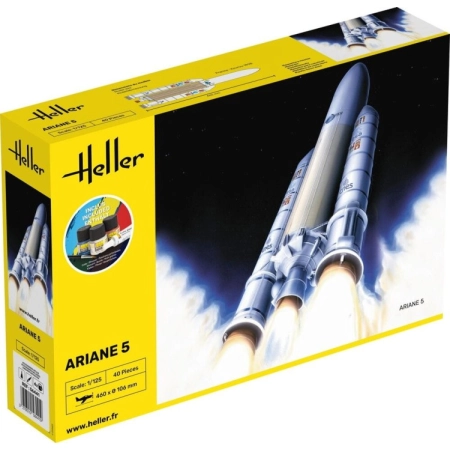 Heller 56441 - Starter Set - Ariane 5 - 1:125