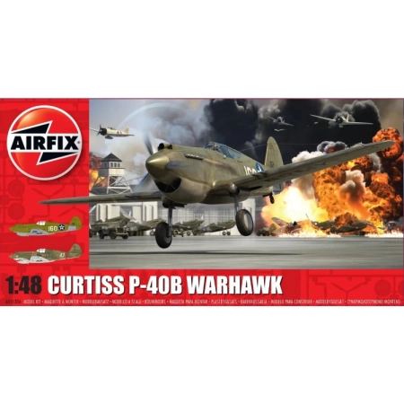 AIRFIX A05130A - Curtiss P-40B Warhawk - 1:48