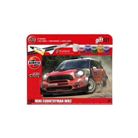 AIRFIX A55304A - Starter Set - Mini Countryman WRC - 1:32