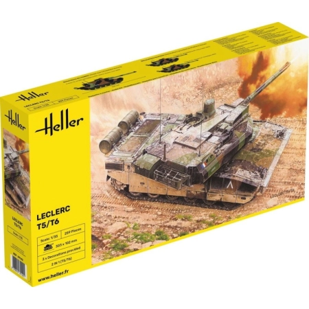 Heller 81142 - Czołg Leclerc T5/T6 - 1:35