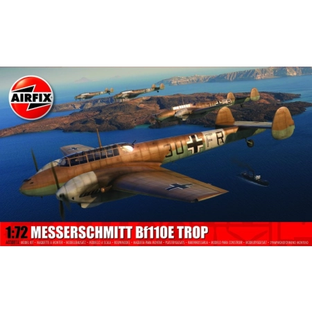 AIRFIX A03081A - Messerschmitt Bf110E/E-2 TROP - 1:72