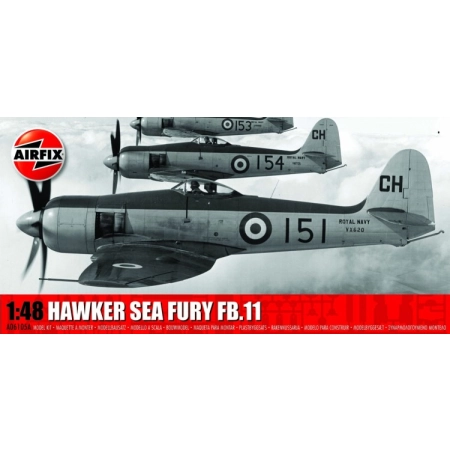 AIRFIX A06105A - Hawker Sea Fury FB.II - 1:48