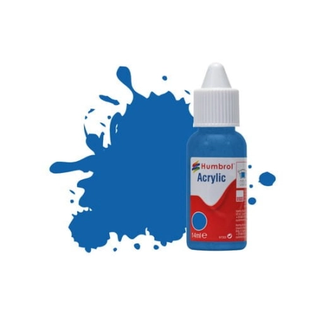 HUMBROL DB0052 - Farba akrylowa 14 ml - 052 Baltic Blue - Metallic