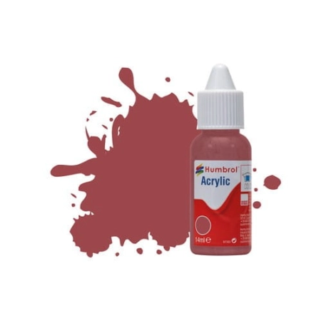 HUMBROL DB0073 - Farba akrylowa 14 ml - 073 Wine - Matt
