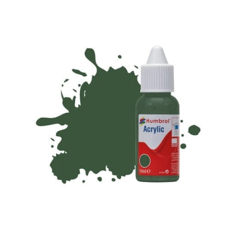 HUMBROL DB0078 - Farba akrylowa 14 ml - 078 Cockpit Green - Matt