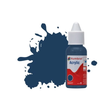 HUMBROL DB0104 - Farba akrylowa 14 ml - 104 Oxford Blue - Matt