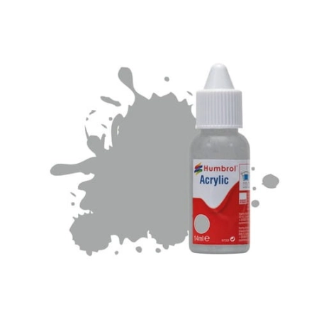HUMBROL DB0129 - Farba akrylowa 14 ml - 129 US Gull Grey - Satin
